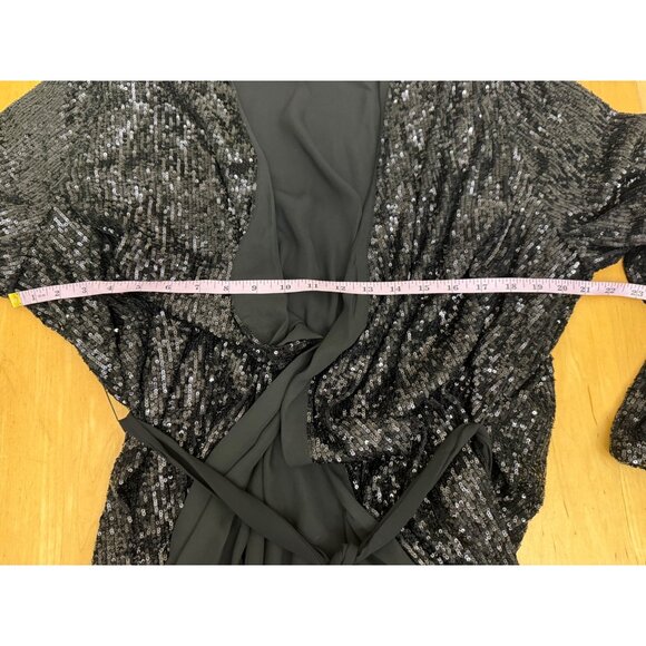 Show Me Your Mumu Encore Duster Midnight Glitz Sequins 2X NWT - Picture 6 of 10